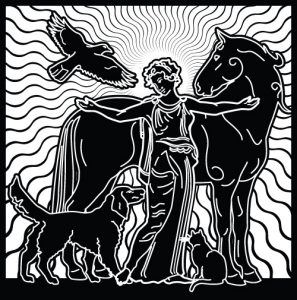 Rays of Healing Light Logo